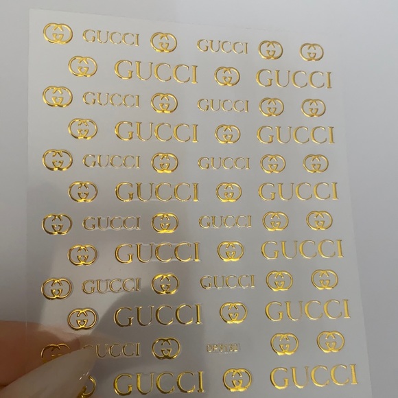 Other - GOLD DESIGNER NAIL STICKERS